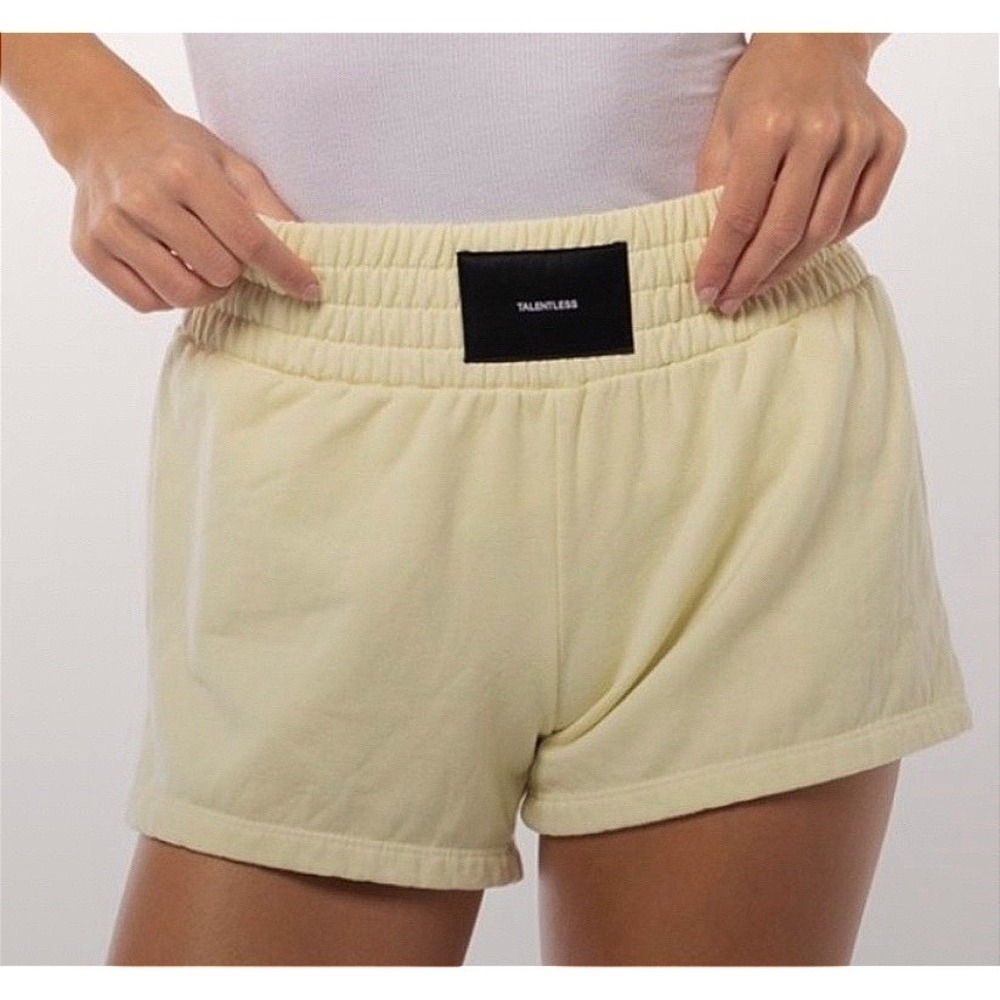 Talentless Boxing Shorts‎ Small Lemon Tonic Yellow Loungewear Streetwear Cozy